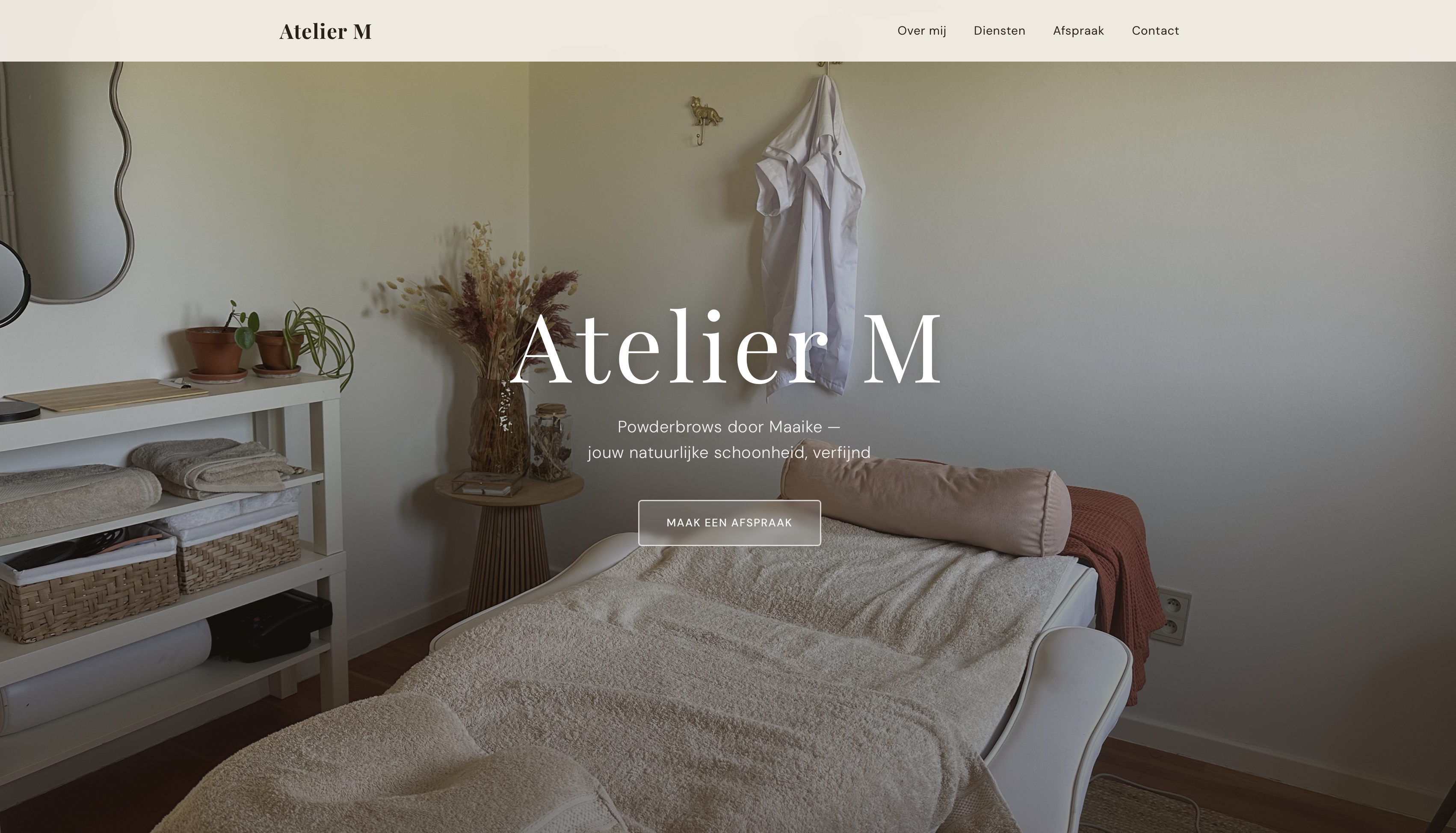 Atelier M website